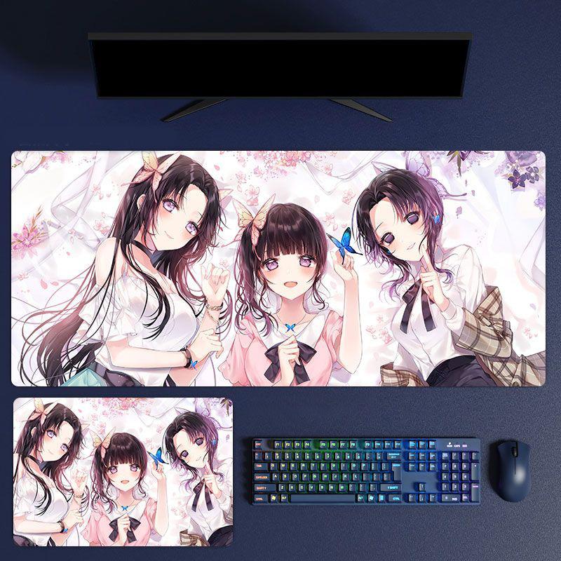 Demon Slayer Mouse Pad, Keyboard and Mouse Pad, Cheap, Exquisite, Gaming Equipment, Computer Equipment, Anime, Comics
