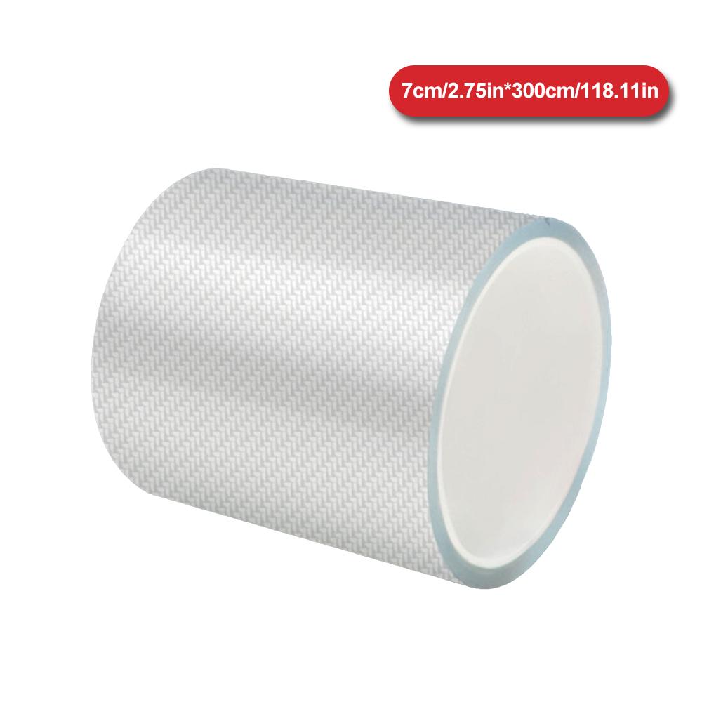 

Наклейка на раму велосипеда, лента из углеродного волокна, прозрачная фибровая полоса, отделка бампера, дверной порог, защита от царапин, наклейка на автомобиль