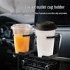Adjustable Wall-Mounted Folding Cup Holder for Cars, RVs, Yachts, and Desks
