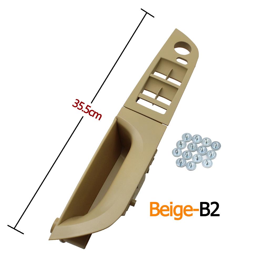 Interior Front Left Driver Door Armrest Pull Handle Panel Cover Trim For BMW 3 Series E90 E91 316 318 320 325 328 2005-2012