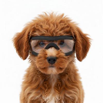 Verstellbare Sonnenbrille mit UV-Schutz für Haustiere: Stilvolle, robuste Brillen für Haustiere
