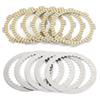 Clutch Kit Iron Friction Plates for Kawasaki KX80 KX85 KX100 1998-2018