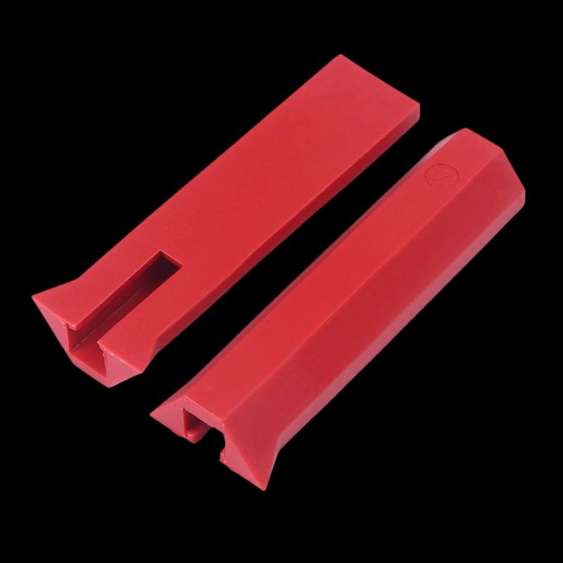 2/4/10Pcs Woodworking Track Clamp Protective Sleeve Chuck Soft Rubber Sleeve For Ratchet Track Clamps