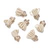 10pcs DIY Jewelry Leather Velvet Small Fringed Earrings Hair Accessories