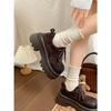 British style thick heel platform single shoes spring and autumn versatile skirt heightening soft-soled Birkenstocks