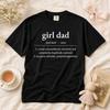 Girl Dad Definition Shirt, Lustiges Comfort Colors 1717 T-Shirt, Vatertagsgeschenk