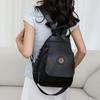 Soft Leather Backpack Women's Commuter Backpack Flip Multi-Functional Shoulder Bag