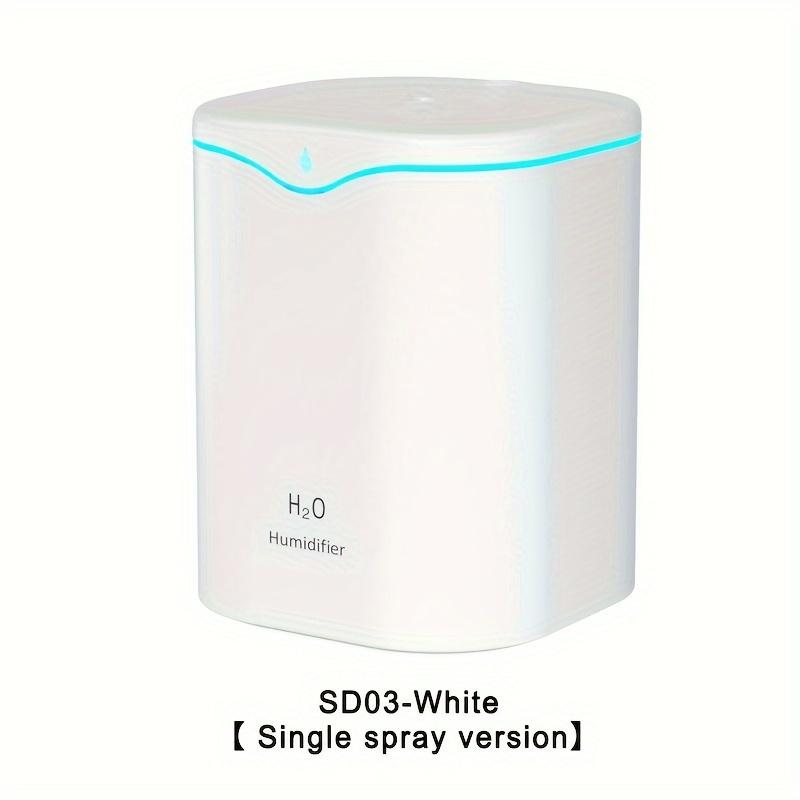 1 Mute 2000ML velkokapacitní USB zvlhčovač s objemem mlhy, jednoduchý/dvojitý sprej na čištění vzduchu stolní aromaterapie Seve