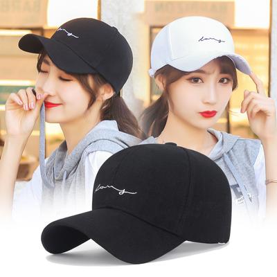 Hat Women's New Embroidery Thread Wave Trend Versatile Baseball Cap Men's Spring and Autumn Youth Street Sun Hat