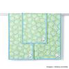Chiikawa Pochette Bath Gauze 60 X 120 Cm Towel, Green, Pile, Cute, 41-1073300, Approx.
