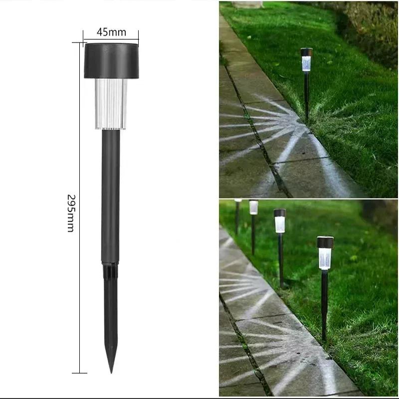Solar Outdoor Led Lights Garden Lamp Solar Powered Waterproof Landscape Path Outdoor for Yard Backyard Lawn Patio Decorative