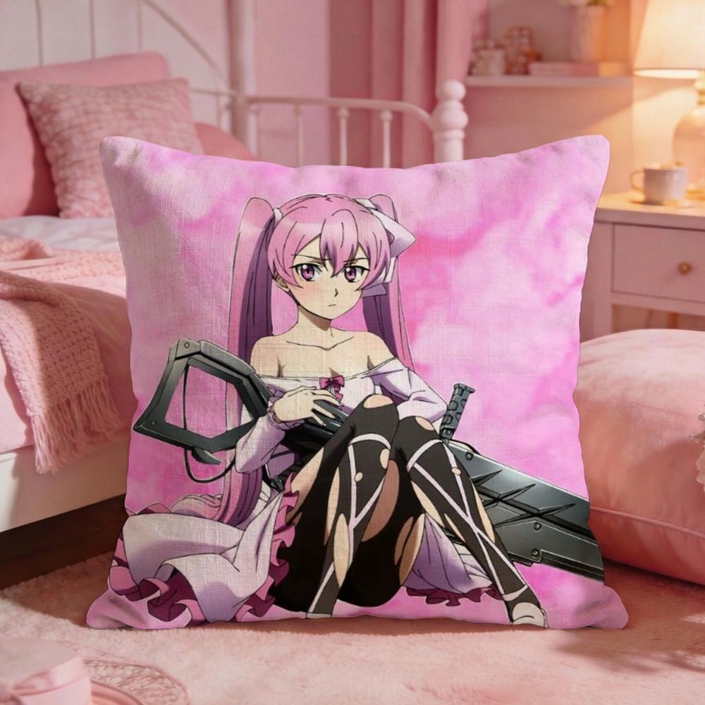 Akame Ga Kill Anime Cushion Cover Premium Comfort Reversible Pillow Cove Two In One Design For Any Room  Car Interior