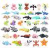 Mini Animal Set, 3D Printed Articulated Flexible Fidget Toy For Small Animals, Cute Animal Toys For Home, Office, And Decoration