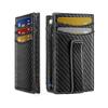 Men's Bi-Fold Card Holder Wallet Large Capacity Magnetic Money Clip Minimalist Credit Card Case