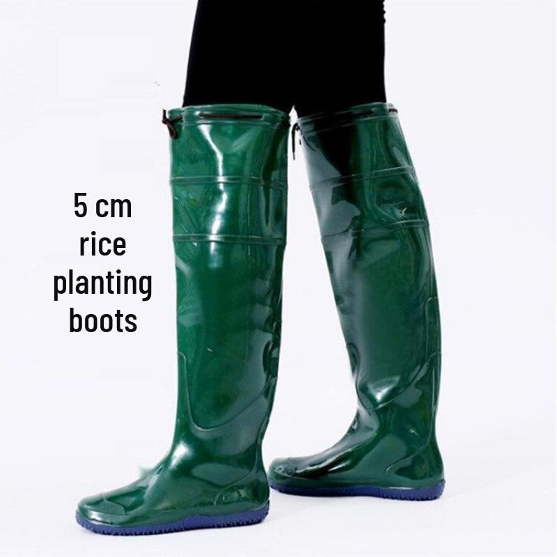 

Чоботи до коліна унісекс TYmy: Ідеально підходить для сільського господарства та риболовлі з м якою підошвою, наколінною шнурівкою для комфорту при бродінні та оранці. 35