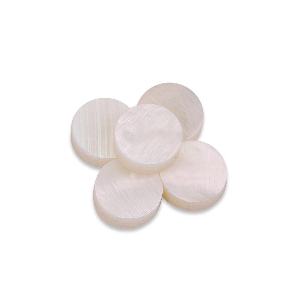 12Pcs Fretboard 6mm Inlay Dots Markers for Guitar Ukulele Bass Mandolin Banjo Decor