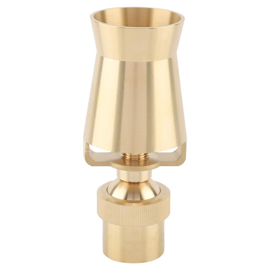 Brass Ice Tower Cascade Cedar Water Fountain Nozzle Spray Pond Sprinkler Head (1Celsius2  3Celsius4  :
