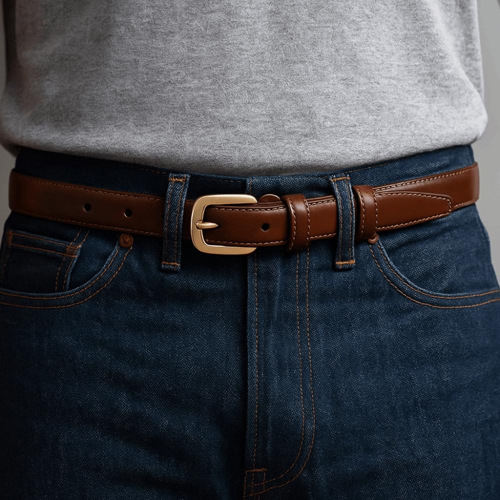 Black Needle Buckle PU Leather Waist Belt Strap Korean Style Waistband Dress Decoration
