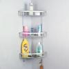 Bathroom Shelves Aluminum Shower Triangular Rack Storage Corner Shelf For Shampoo Soap Cosmetic Basket Holder 2/3 Layer