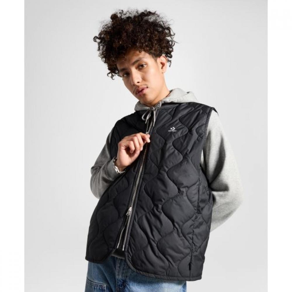 

Converse Converse Converse Quilted Vest Black 10026977 A01 95