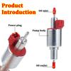 Universal 12V 22ml Diesel Fuel Pump for Webasto Eberspacher Air Heater, Parking Heater Fuel Feed Pump 12V Diesel Transfer Pump