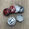 4pcs 58mm Car Wheel Center Hub Center Cap Rim Hub Dustproof Cover Emblemem For Civic CRV Accord Fit Odysse Auto Accessorie