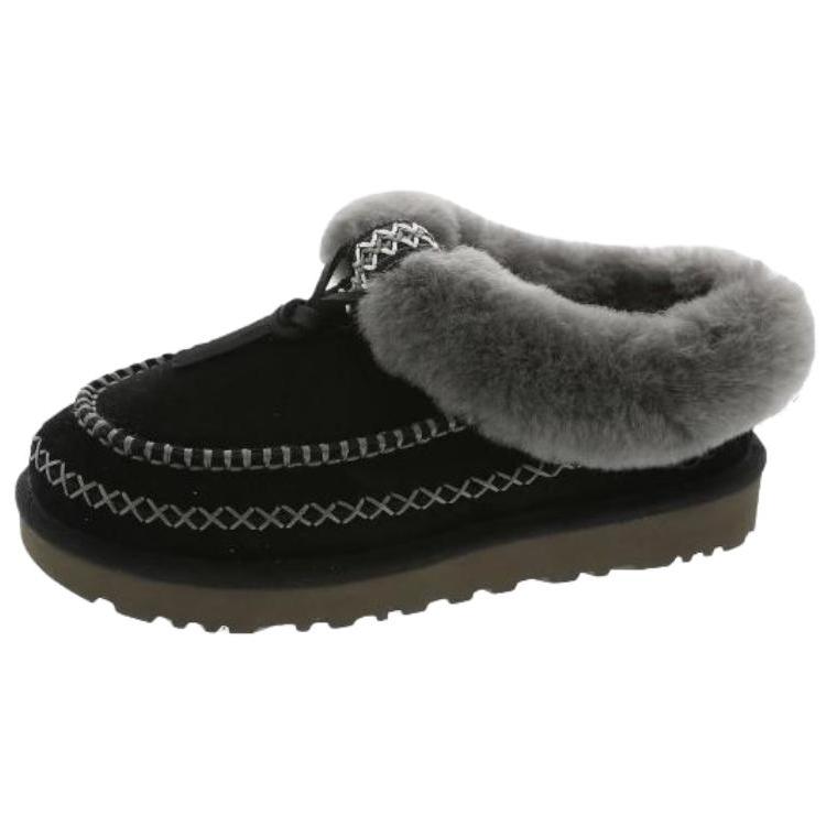 UGG Tasman Warm Plush Comfortable Ankle Snow Boots Women Boots Black 1158258-BLK