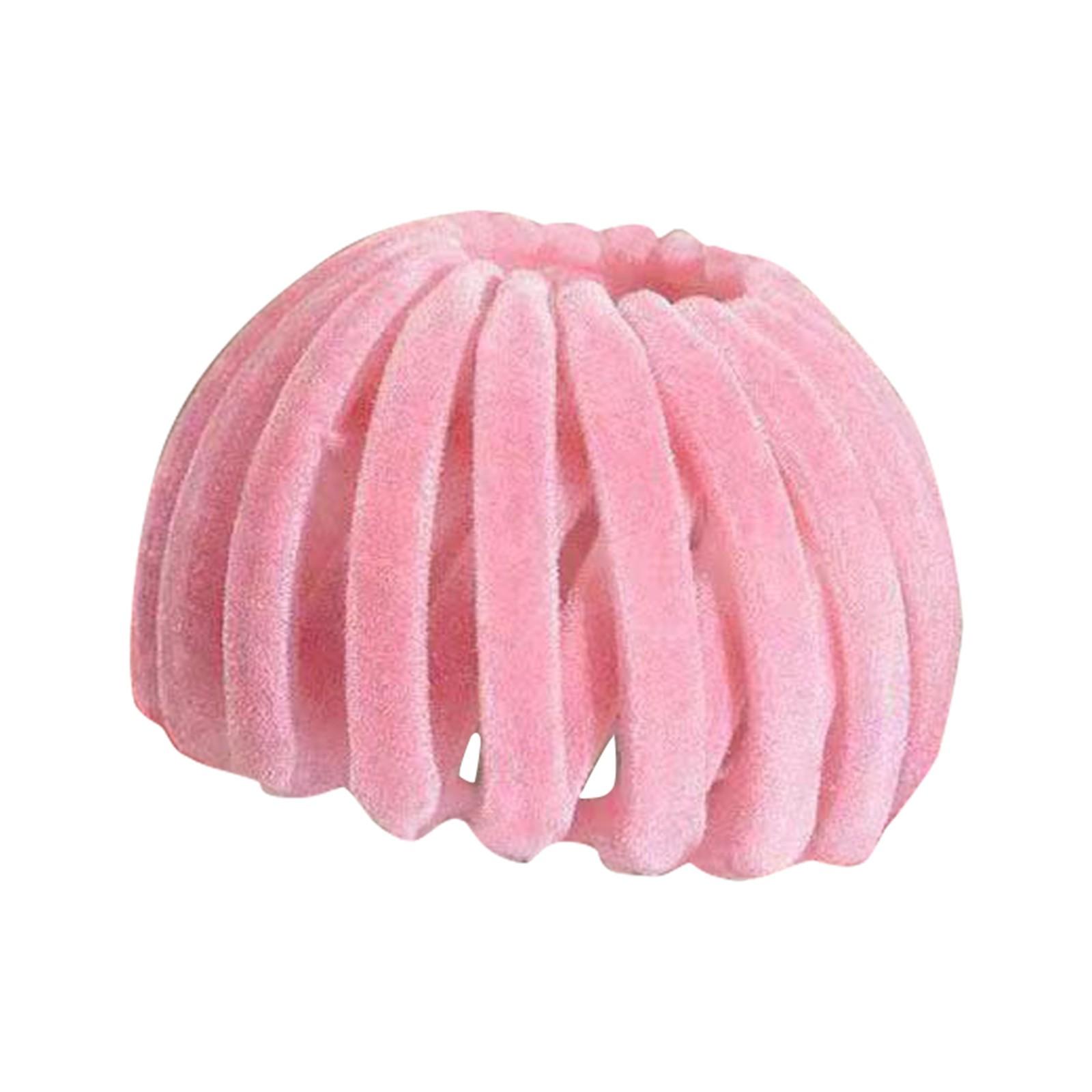 

Заколка для волос в форме птичьего гнезда, расширяемая, для создания пучков, аксессуары для волос, женские заколки для хвостиков, заколки для пучков для тонких густых вьющихся волос, пластиковые заколки для волос One Size розовый