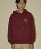 No.057 Long Drop Hoodie (Burgundy)