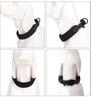 Nylon Reflektierendes Verstellbares AirTag Hundehalsband, Halsband für Kleine Mittlere Große Hunde Haustiere Hunde Zubehör