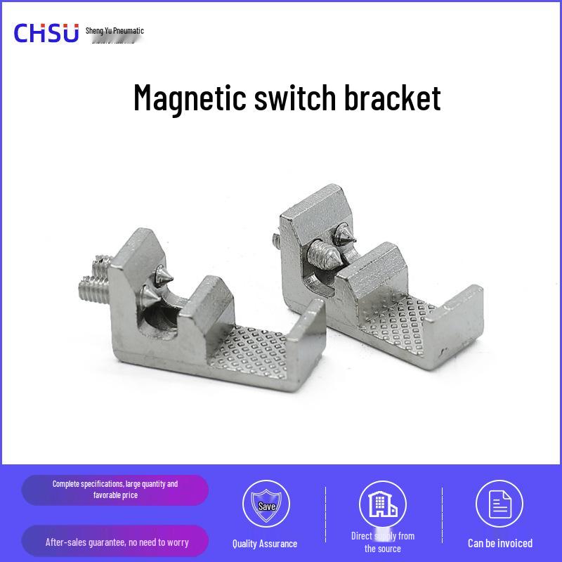 SC Pneumatic Cylinder Magnetic Switch Bracket CS1-F/U for 32-50 Standard Cylinder, 80-100 Bore, 125 Bracket 32-40