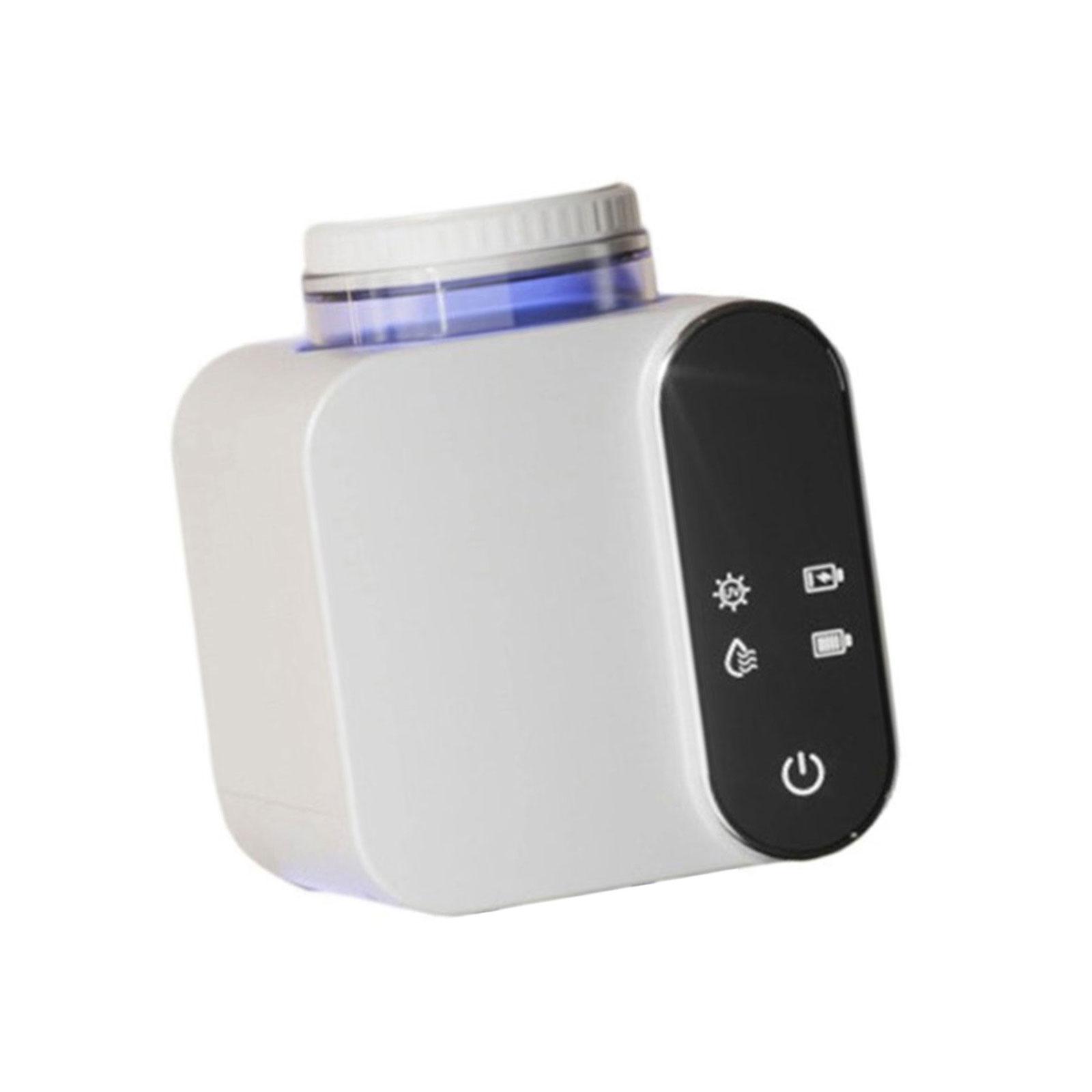 

Умный электрический держатель для зубных щеток, настенный дизайн с функциями автоматической сушки и очистки для гигиеничного хранения