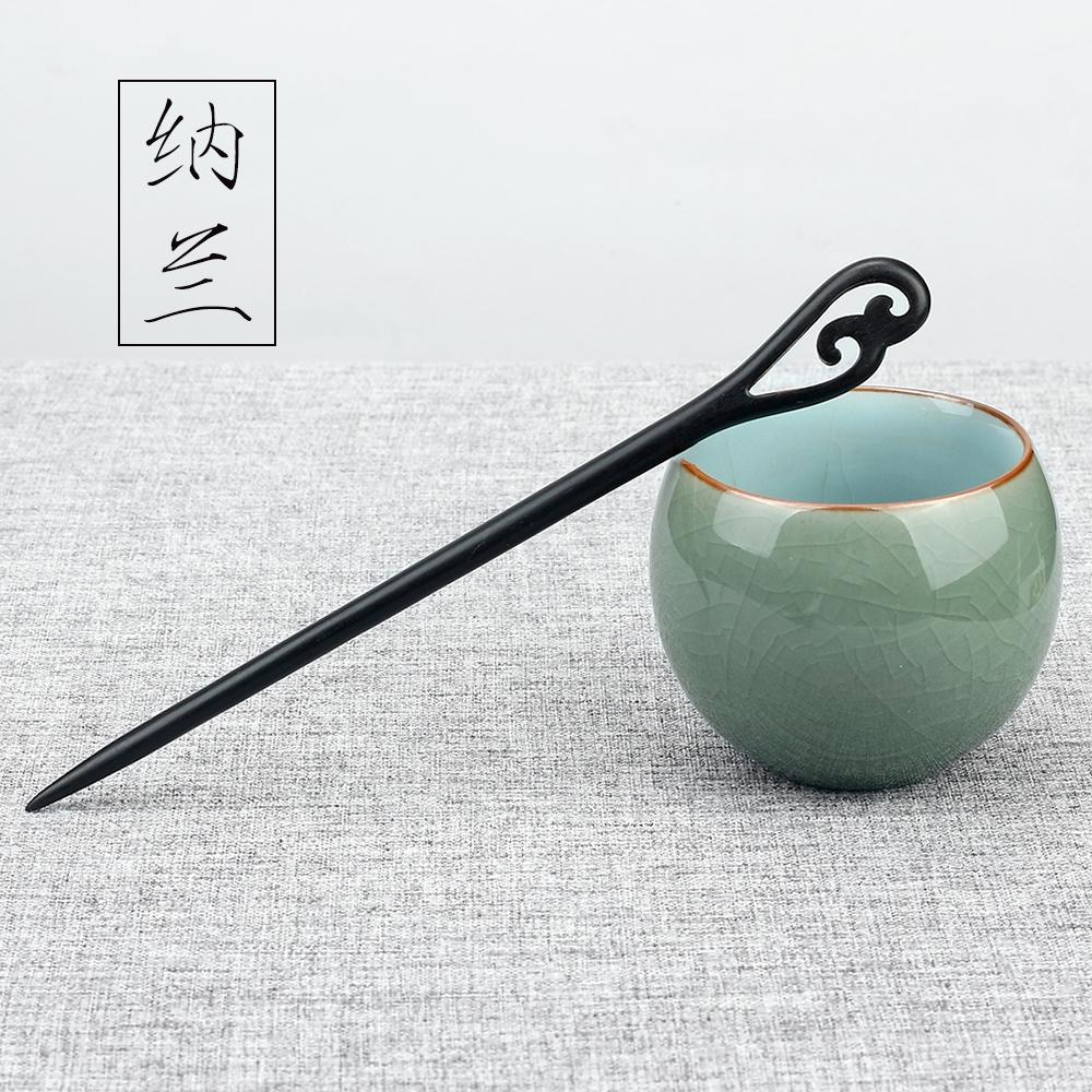 47Style Retro Sandalwood Hair Clip Hairpin Chinese Ancient Carved Wooden Chopstick Hair Stick Cosplay Party Headwear Accessories