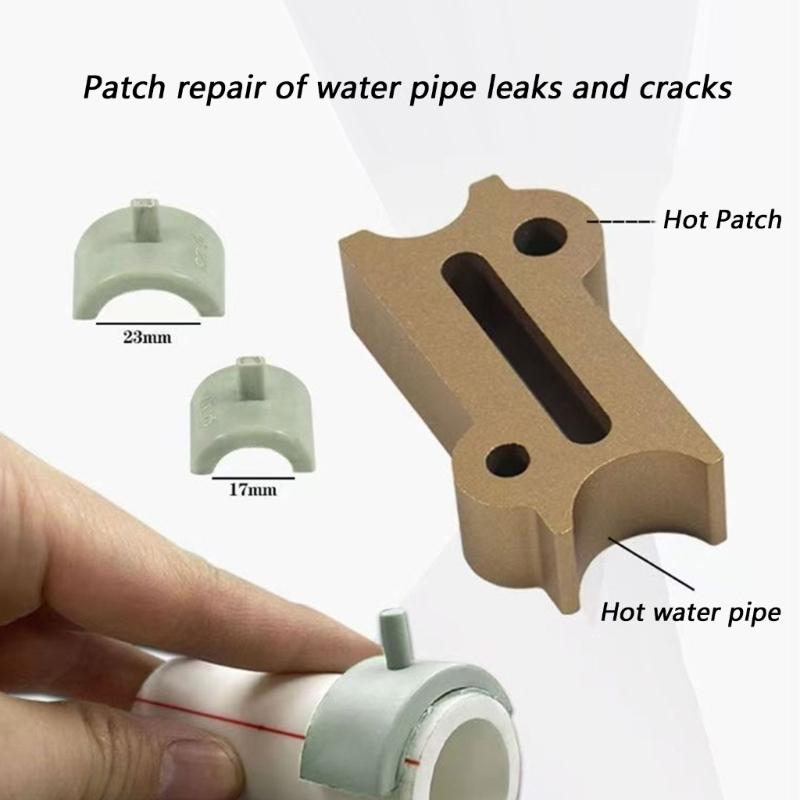 Durability Carbon Steel Leak Fixing Kit With Heat Melting Technology For Broken Pipe Home Garden Water Supply