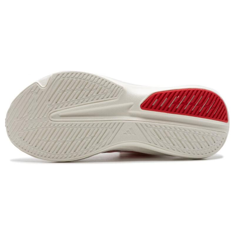Adidas Comfortable Versatile Shock Absorbing Durable Low Top Casual Running Shoes Unisex Sneakers White Red IH6039