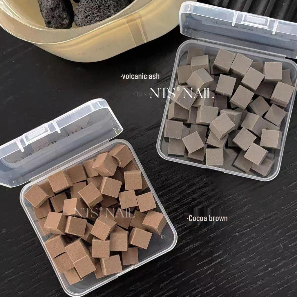 New Color Patting Sponge: Mini 1cm Tofu Gradient Blush Nail Art Tool