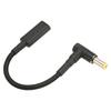 USB C To DC 5.5x2.5mm Adapter Nylon Knitted 100W Dual Chip Safe USB C Female To Male Adapter for Laptop