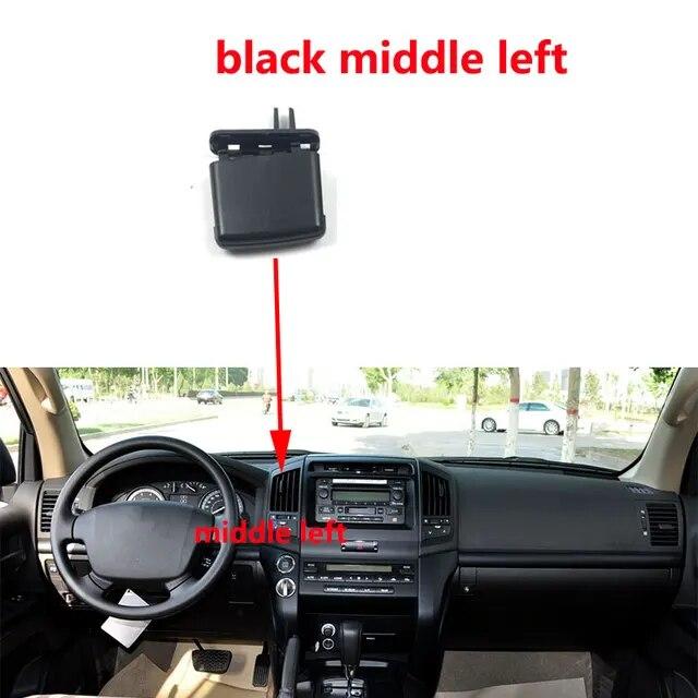 Car Front A/C Conditioner Vents Clips Air Conditioning Outlet Tab Clip For Toyota Land Cruiser LC200 FJ200 2008-2017