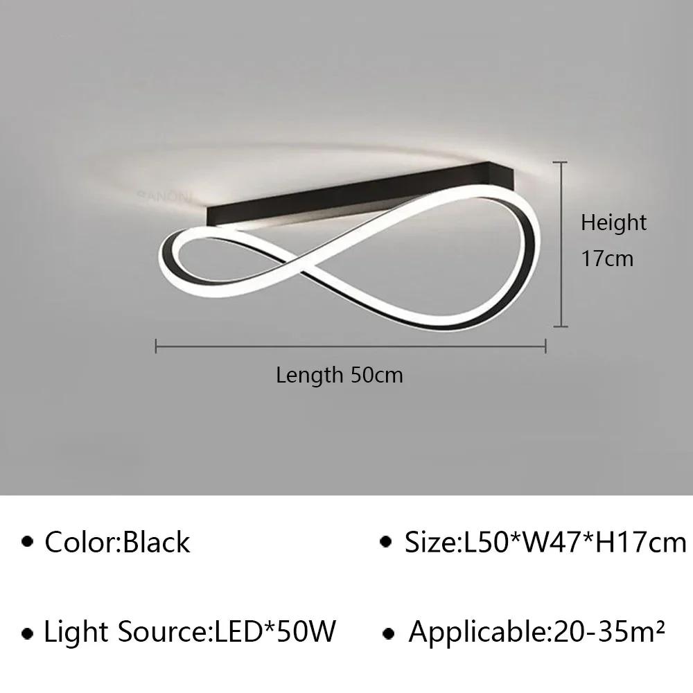 Modern LED Ceiling Lamps For Living Dining Room Balcony Bedroom Ceiling Chandelier Indoor Home Decor Lighting Fixture Luster