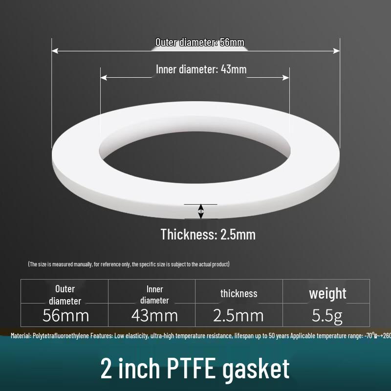 Alliance High-Temperature Reinforced PTFE Gasket