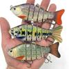 Flexible Body Multi Jointed Swimbait 6 Segment Flexible Fish Bait Saltwater Fishing