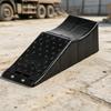 Automotive Wheel Chock Portable Triangular Wedge Impact-Resistant