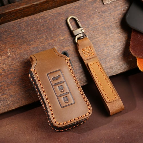 SANRILY Mitsubishi Keno Key Case Key Holder Key Cover Key Protection Applicable To Mitsubishi Delica Delica D5 Outlander PHEV Ek Space Custom Nissan D