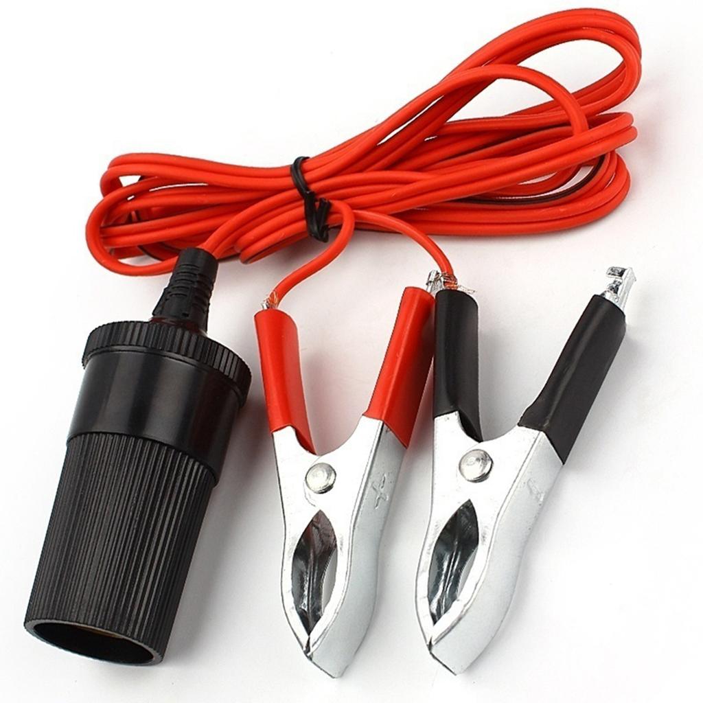 Car Life 12V Car Conncetor Emergency Lead Booster Cable Battery Clamp Clip