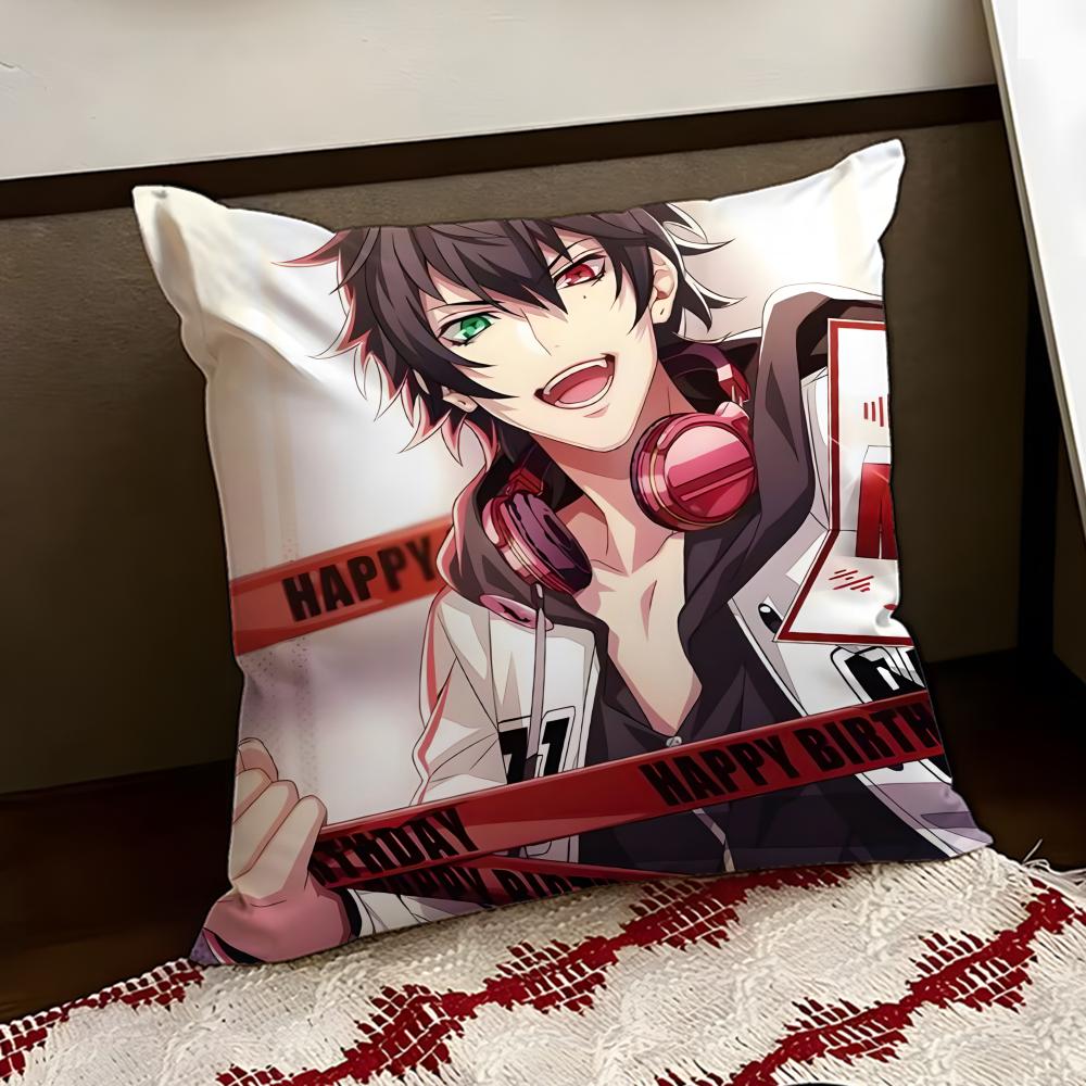 HHypnosis Mic cartoon Cushion Cover Reversible Soft Durable Pillow Cover Home  Car MultiScene Use for Daily Comfort