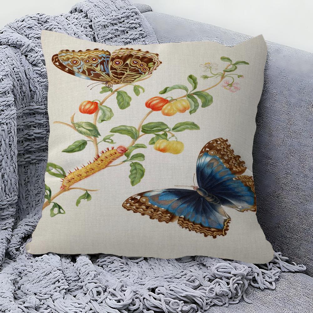 Butterfly 45*45cm Cushion Cover Pillow Cover Decor Pillowcase Home Pillowcase For Couch Pillow