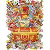 Sweets Dagashi Assortment 88 Types Approximately 1.2kg Packed Brim Treasure Chest Snacks Gift Set That Delights Both Children Adults Large Quantity
