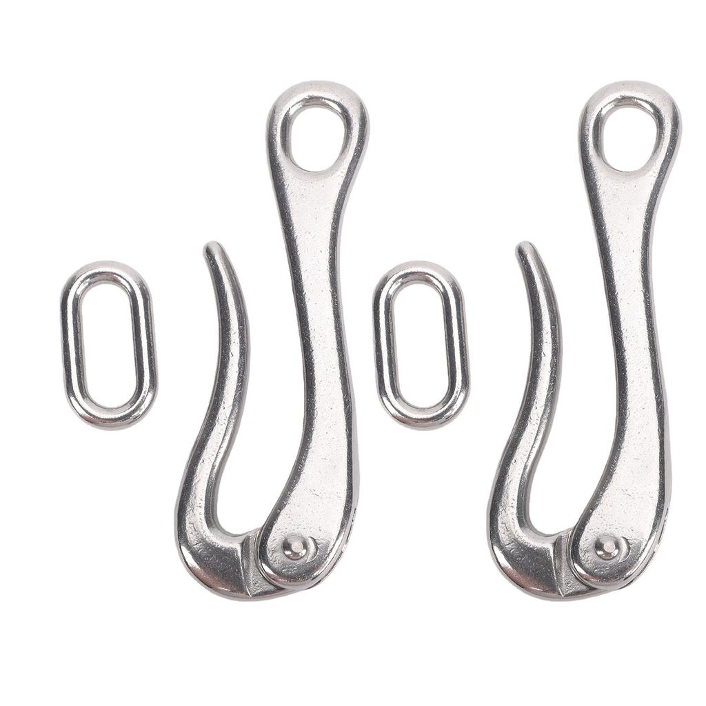 Quick Release Link Boat Hooks Stainless Steel Life Rafts Ship Link Shackle Climbing Shackle for Yachts Speedboats