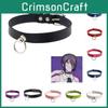Handgemaakte O-ring Choker Ketting Duurzaam En Huidvriendelijk Leer Voor Cosplay En Themapartijen