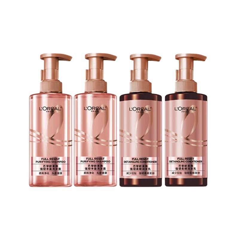 Loreal Paris Set Deep Cleansing + Ginger Smooth Care Set-Ginger Shampoo 440ml2Ginger Conditioner 440ml2